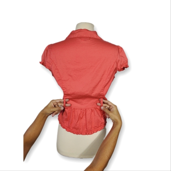 Women Business Casual Blazer Jackets Button Stretch Blazer Collar Suit Jacket-M - Picture 5 of 15